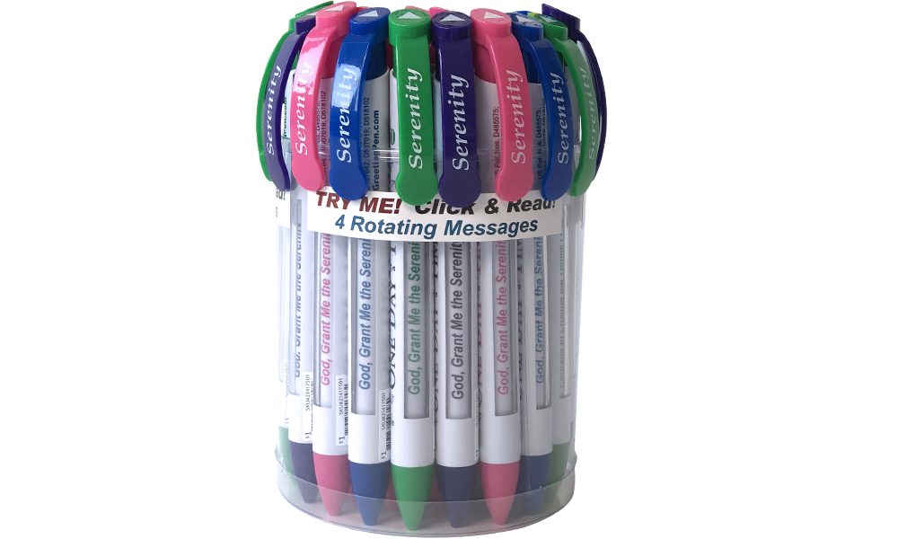Greeting Pen 36403 World of Thanks-Teacher Pen with Rotating Messages (Pack of 6)